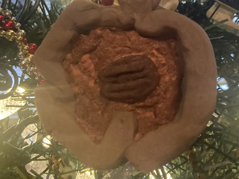 butter tart Xmas ordainment 
