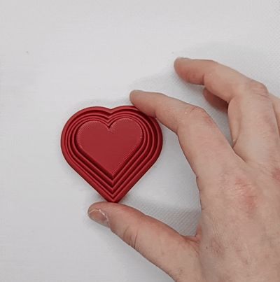 Valentine special - Heart Twist Fidget