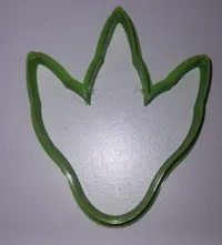 Emporte-pièce empreinte de dinosaure — photo 1