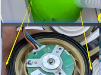 Violent Brushless Motor Fan Wind guide cover