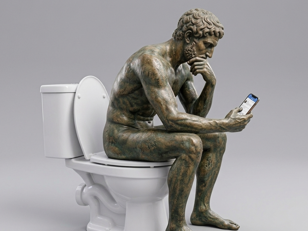 The (modern) Thinker (Le Penseur remix)