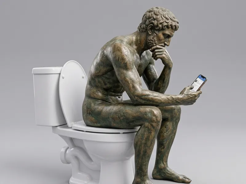 The (modern) Thinker (Le Penseur remix)