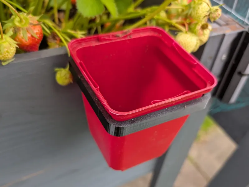 90mm Square Pot Holder for 10mm thick Planter