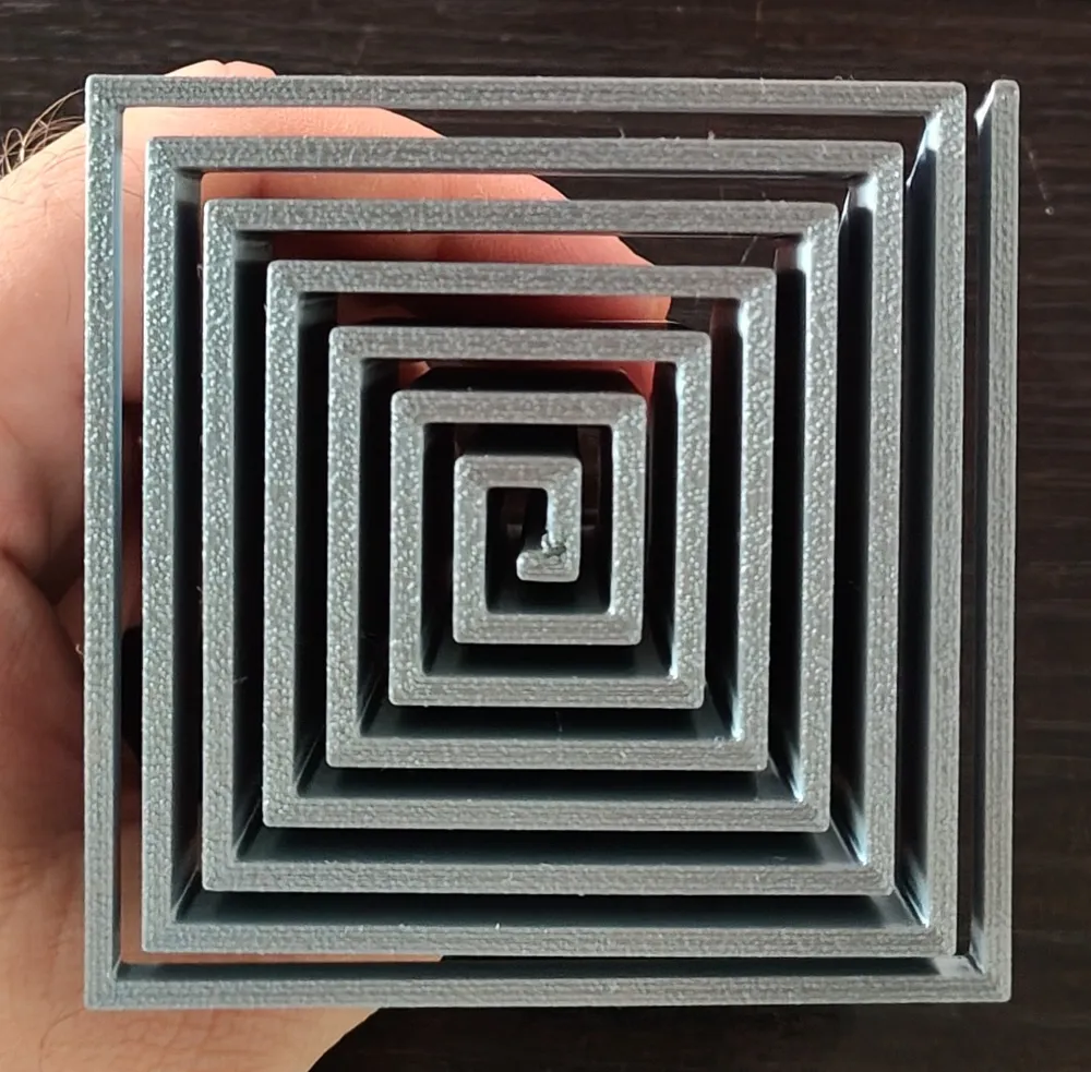 Infinity Pyramid Infinity Spiral Pyramid – Optical Illusion Toy - Free 3D Print Model ...