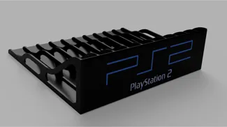 PS2 Game Holder, Stand, Playstation 2