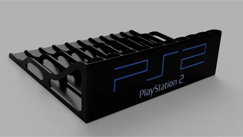 PS2 Game Holder, Stand, Playstation 2