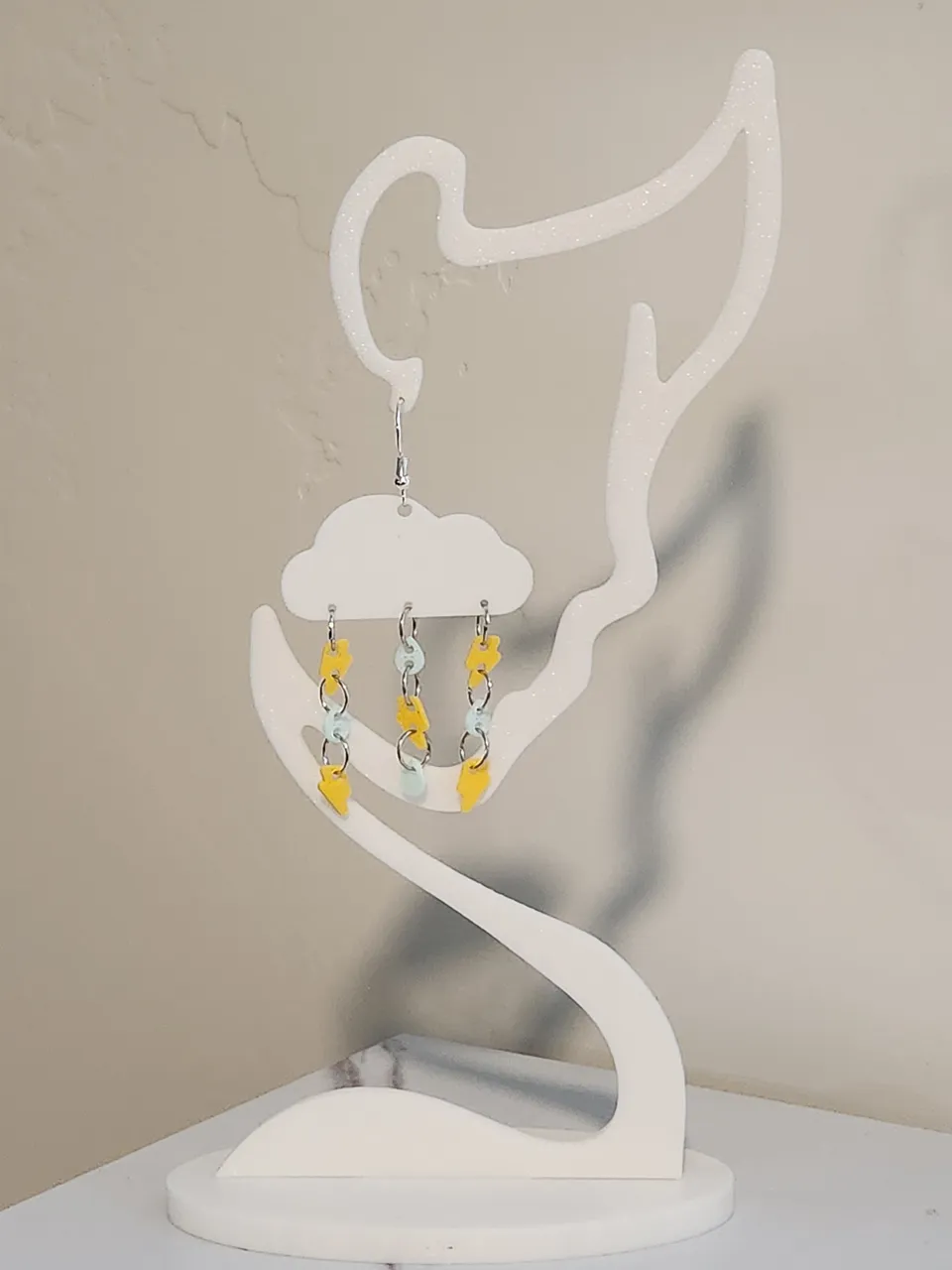 Thunderstorm Earrings view 3