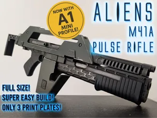 Aliens M41A Pulse Rifle - Full Size