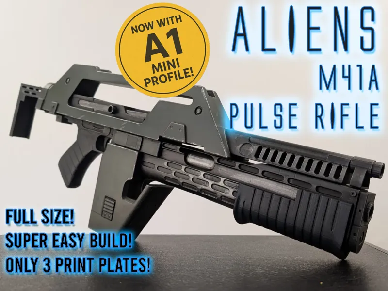 Aliens M41A Pulse Rifle - Full Size