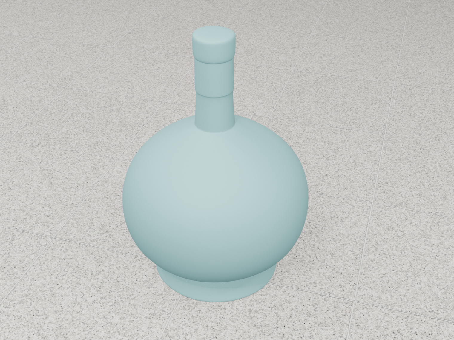 Bouteille ronde alcool