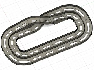 2 LANE MINI 4WD TRACK