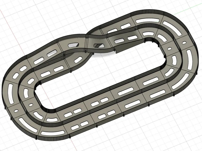 2 LANE MINI 4WD TRACK
