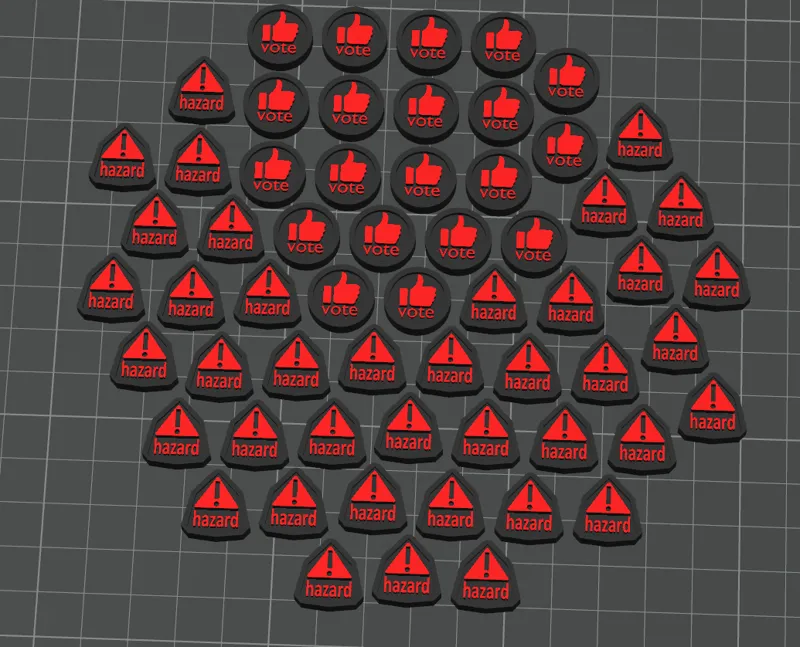 Gaslands Tokens and Templates