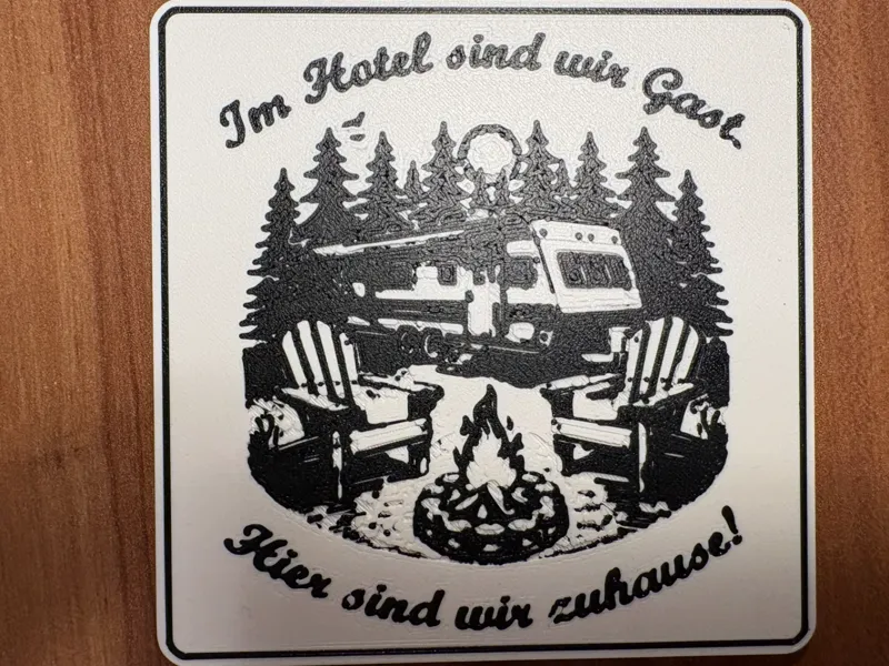 Getränkeuntersetzer "Hotel"