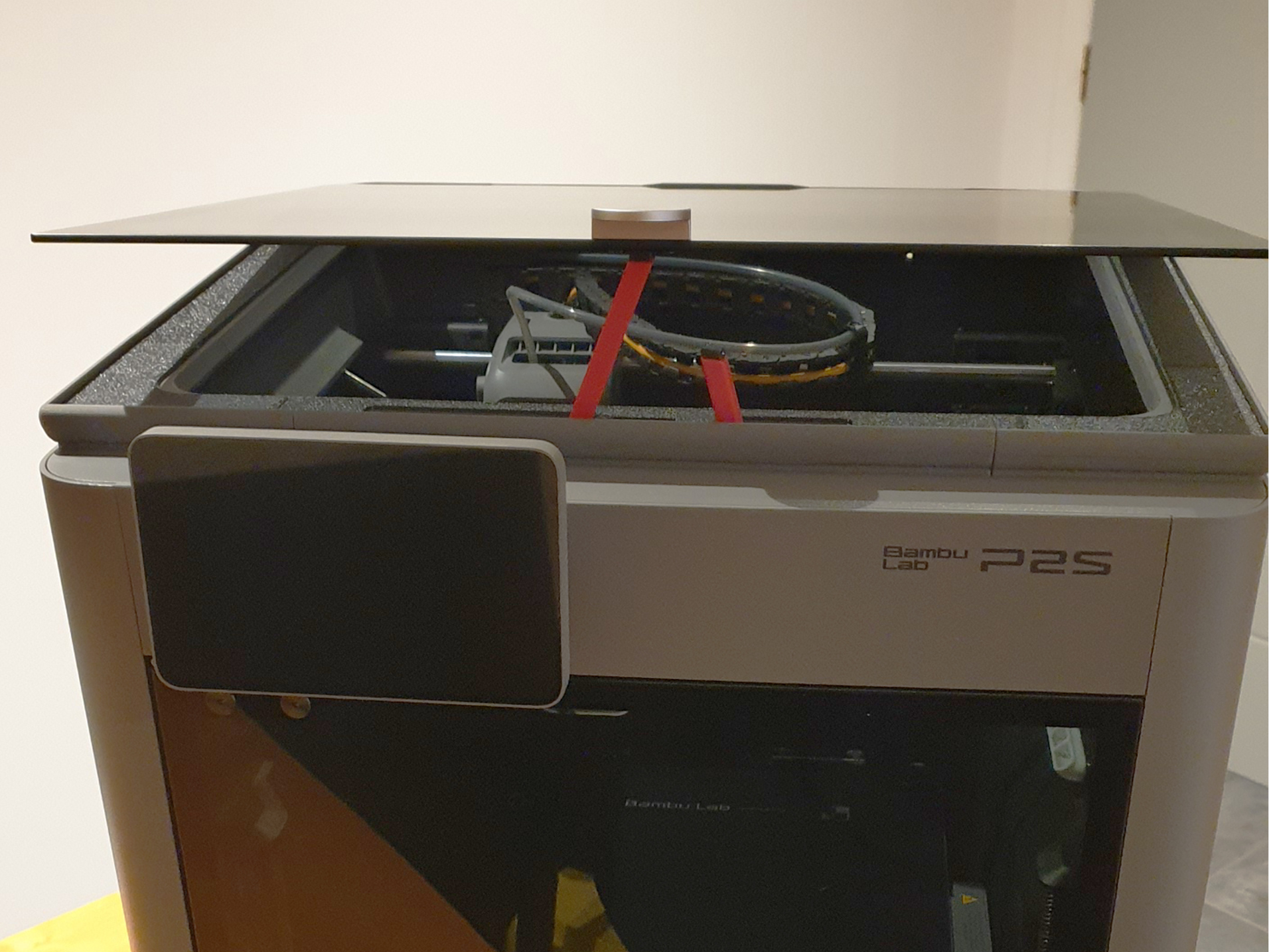 Bambu Lab P2S LED Light Frame & Glass Riser