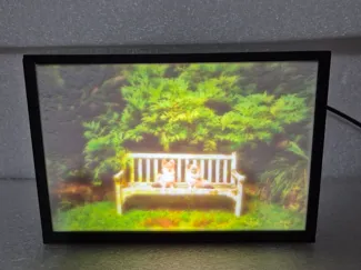 LED Lithophane box