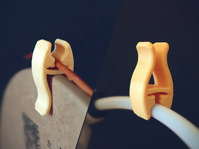 Filament Clip (Stored on the PTFE Tube)