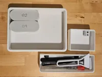 Plateau multi-compartiments pour outils — photo 3