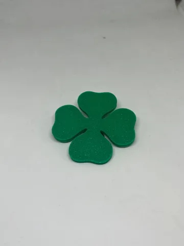 Letrero o emblema decorativo: Four Leaf Clover Brooch — vista de referencia 3