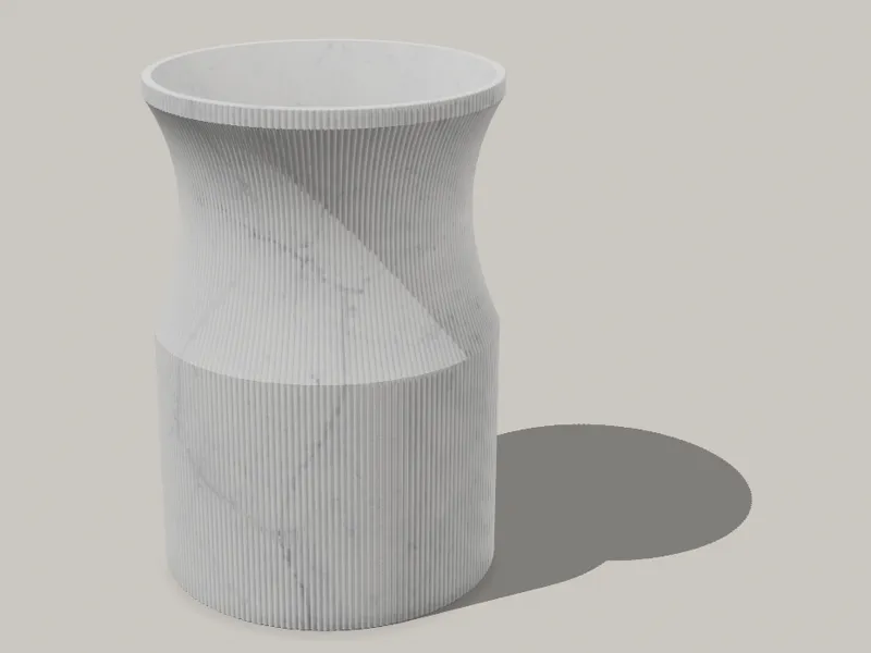 Small Striped Vase 