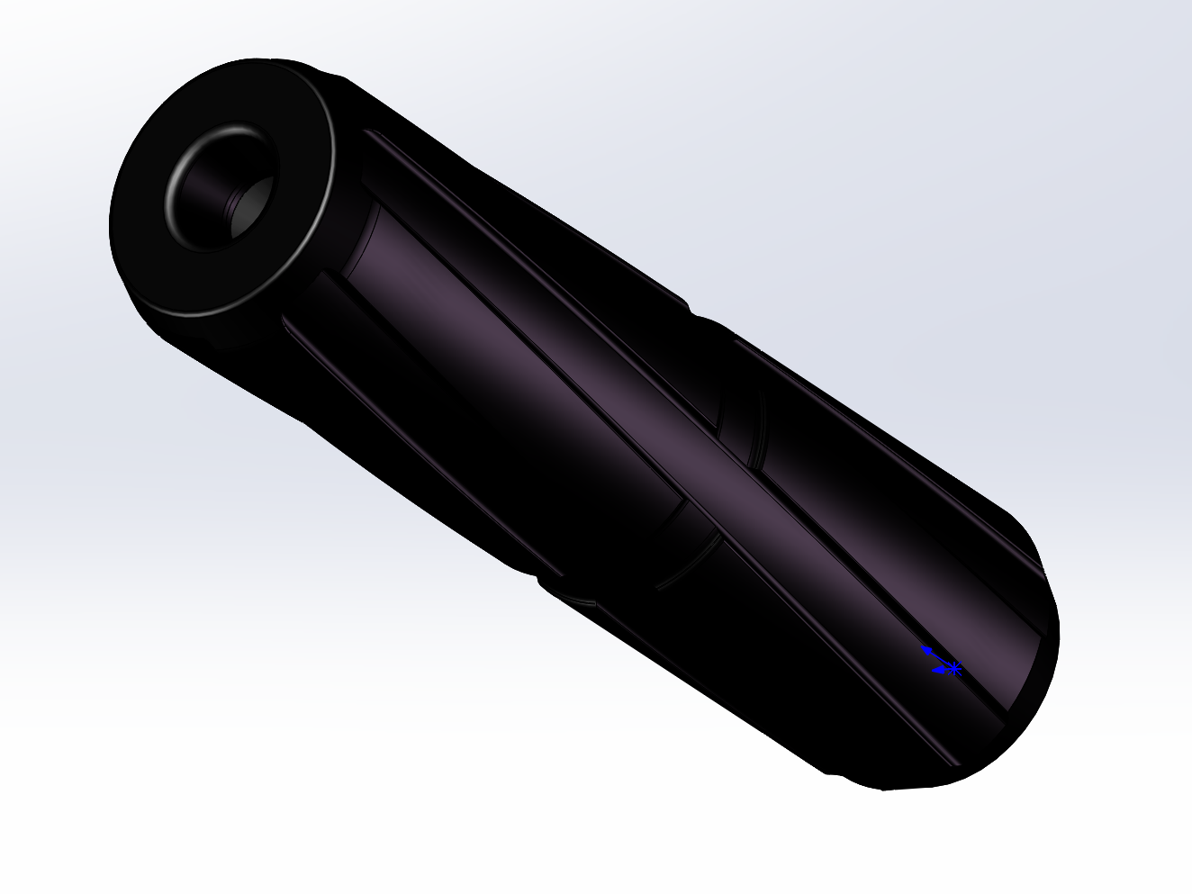 Miniatura 1 do modelo 3D 簌潇 功能性13mm海绵软弹玩具消音抑制器