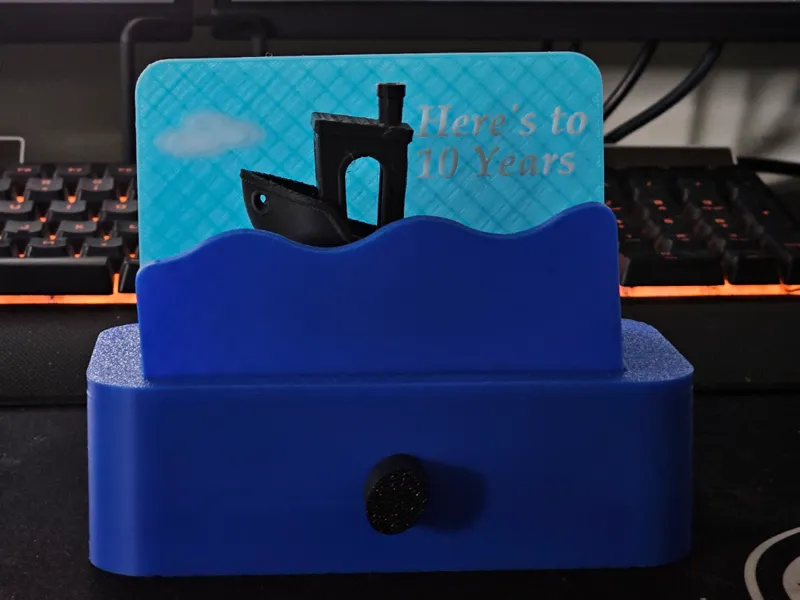 Benchy on the Waves