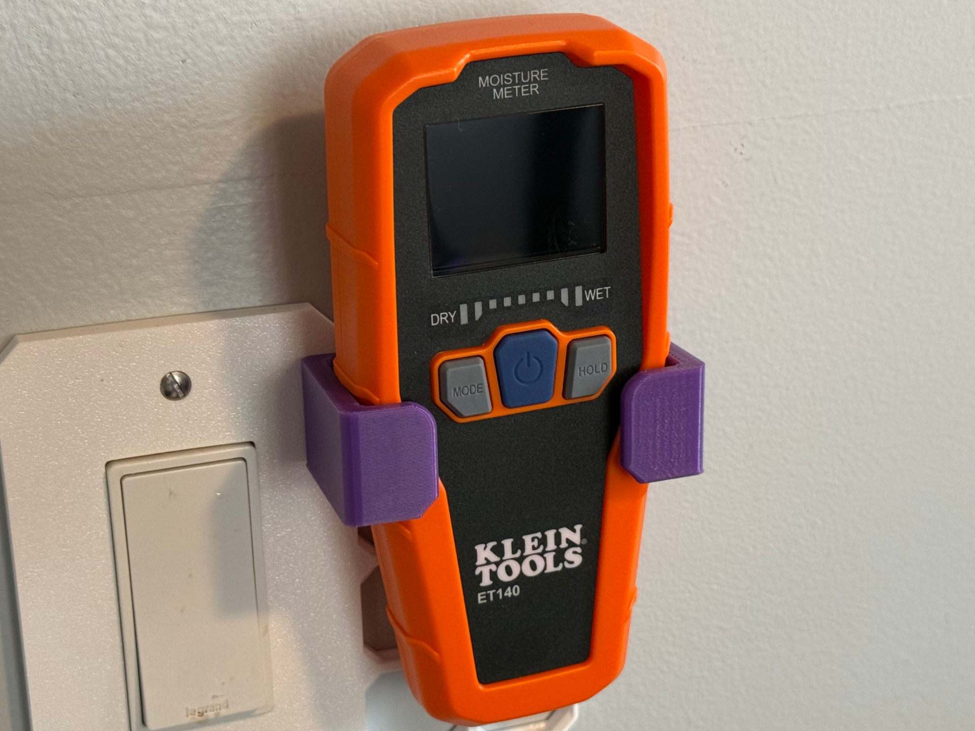 Klein Tools ET140 Moisture Meter openGrid mount