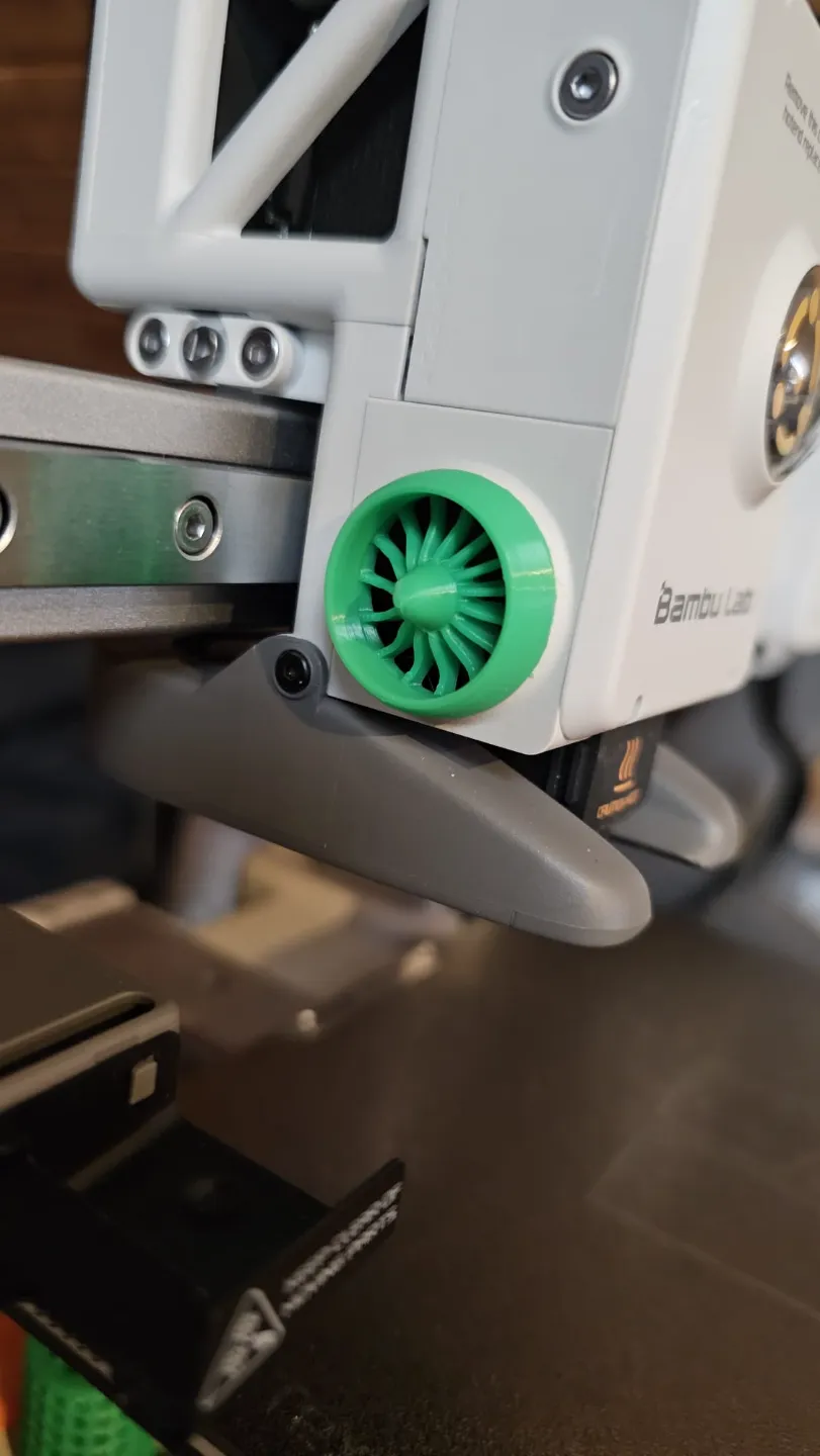A1/A1 Mini Fan Cover Airplane engine view 2