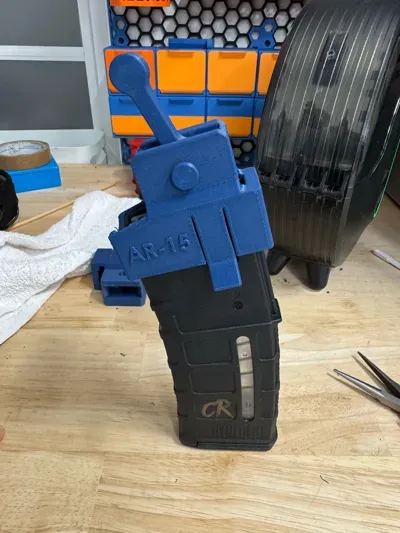 ar 15 speed loader v1 - Free 3D Print Model - MakerWorld
