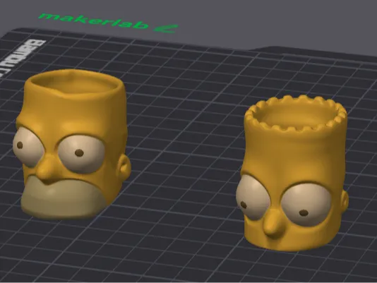 Simpsons Eierbecher