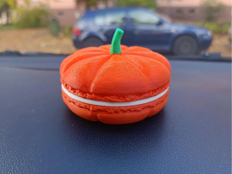 Macaron Pumpkin