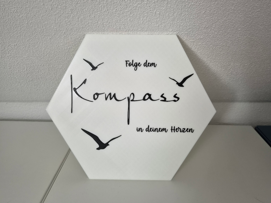 Hexagon Wandbild