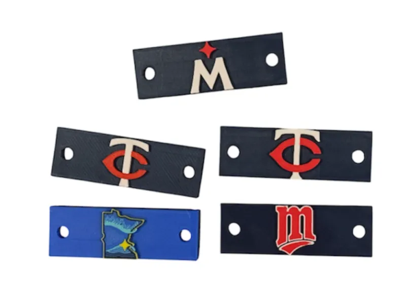 Baseball Cap Logo Plates - Minnesota Twins