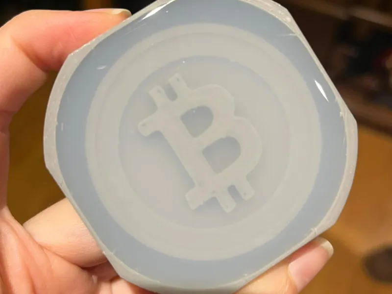 Bitcoin silicon mold
