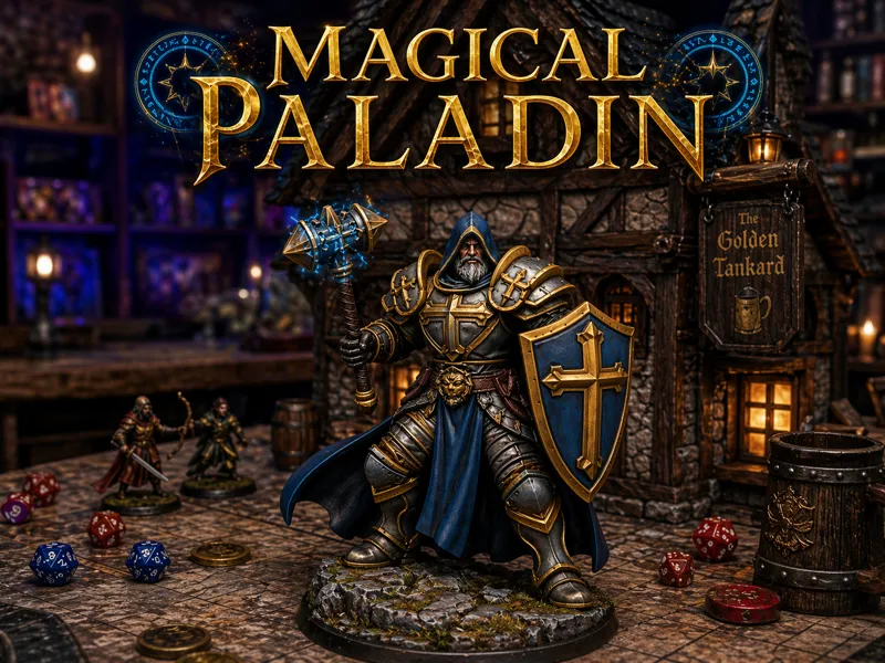 Mystical and magical Paladin