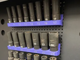 Pegboard SocketHolder 1/2"