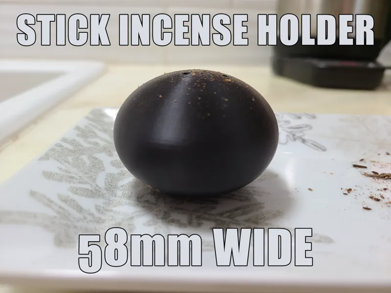 Round Rock Incense Holder