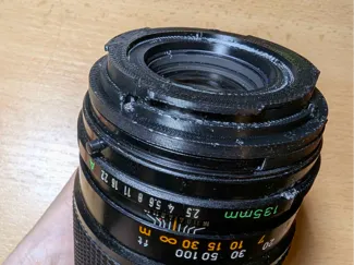 Canon FD to EF mount change