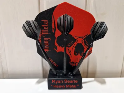 Dartshalter / Holder "Ryan Searle - Heavy Metal"