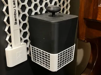 Honeycomb waste basket