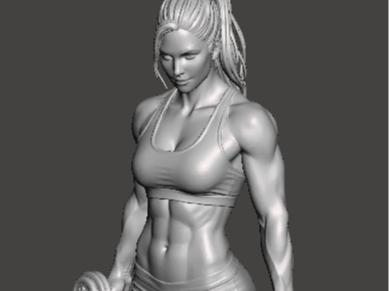 Fitness woman model - 1