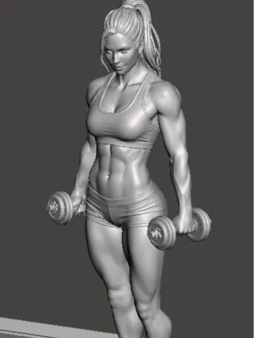 Soporte: Fitness woman model — vista de referencia 2