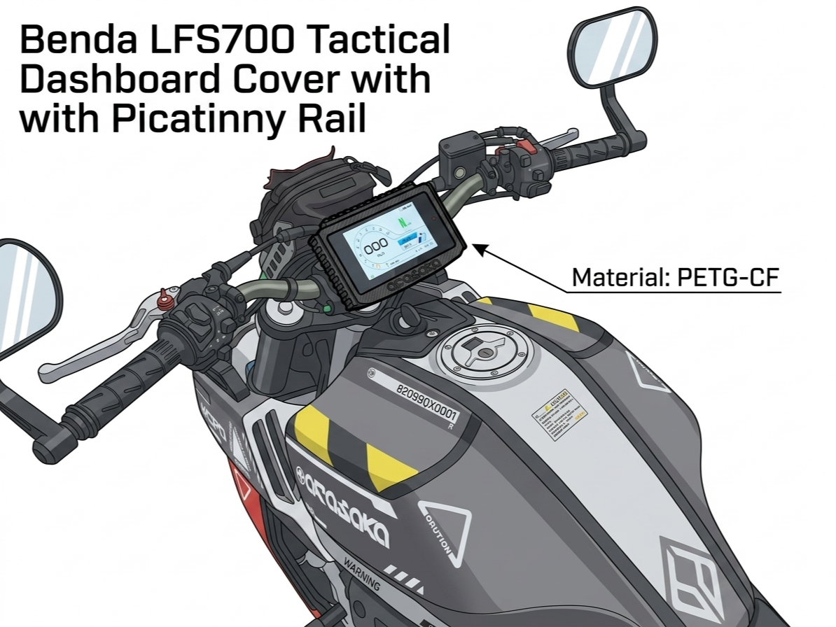 Benda LFS700 Tactical Dashboard Cover 