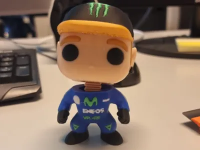 Valentino Rossi VR46 Testa Molla bobblehead