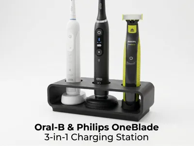 Oral-B & Philips OneBlade 3-in-1 Charging Station