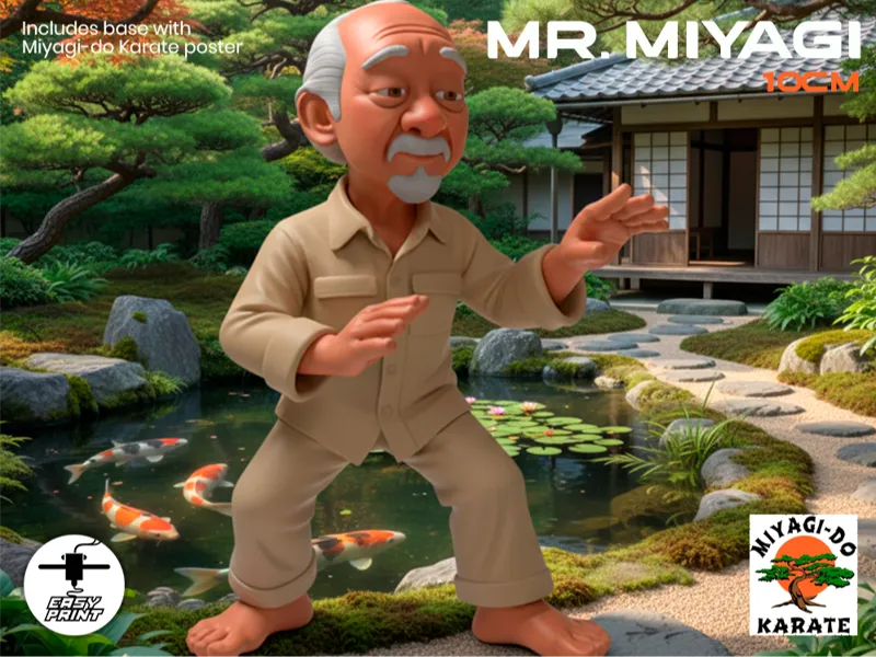 MR. MIYAGI Karate Kid Figure