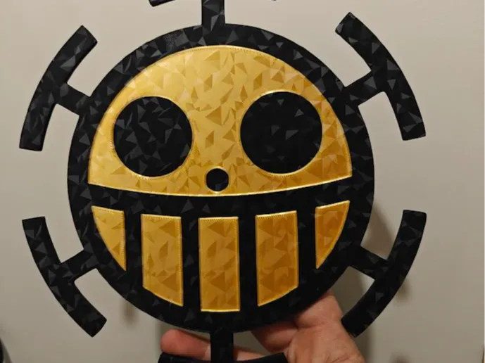jolly roger onepiece Trafalagar D. Water LOW HEART