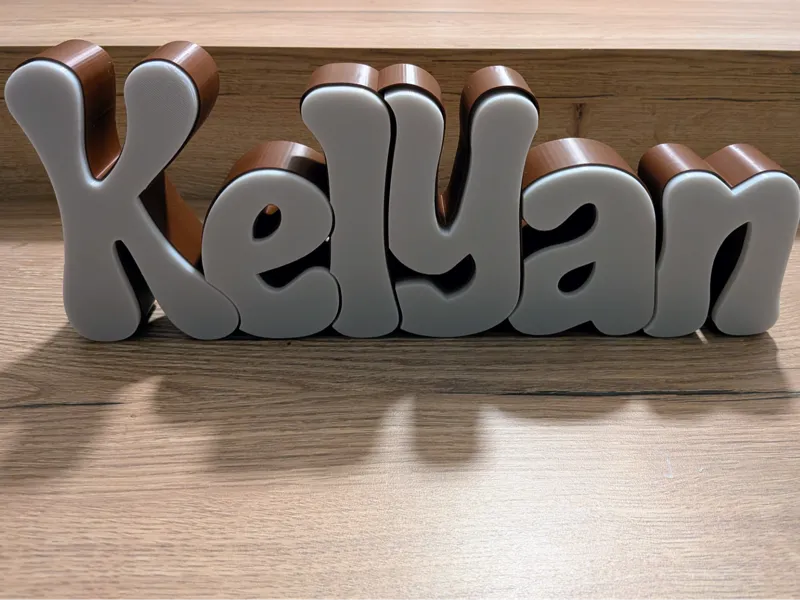 Lampe prénom Kelyan