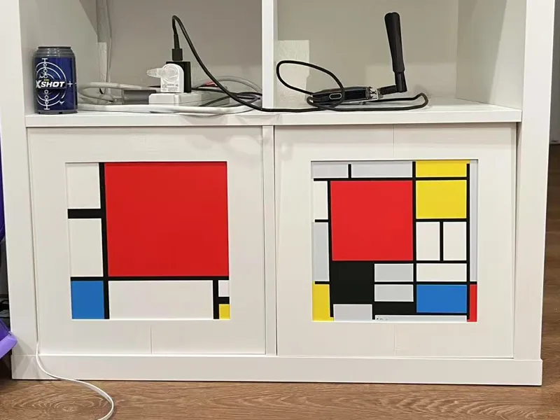 Kallax Mondrian Composition (left)