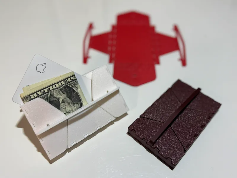 Gift Card Gift Box - print-in-place puzzle box